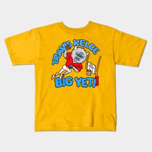 Travis Kelce Big Yeti Kids T-Shirt